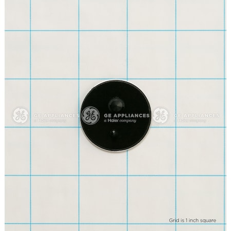 Ge WR04X29375 GE Refrigerator GEA Badge Flat Chrome WR04X29375